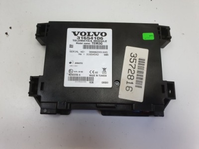 Volvo v40 ii модуль телефону блок керування 31654106 фото №1
