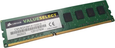 PAMIĘĆ RAM Corsair 8GB DDR3 PC3 1333MHz 1.5V