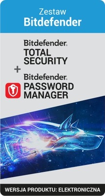 Bitdefender Total Security + Password Manager 5 STAN/1 ROK