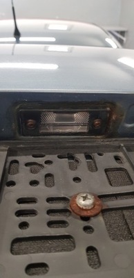 Лампа освещение номерного знака регистрационный vw bora фото №1