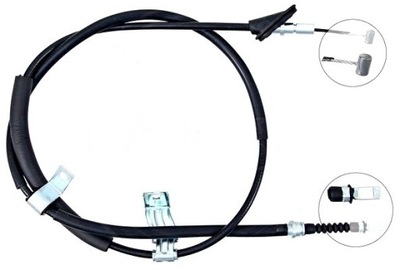 CABLE FRENOS DE MANO HONDA ACCORD VII 2.0 03-08  