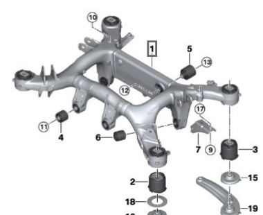 ZAWIESZNIE KOMPLETNE TYLNE BMW X5 G05 X6 G06