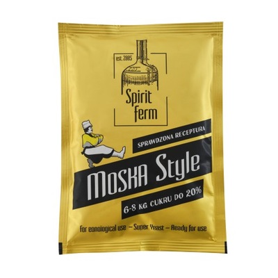 Drożdże gorzelnicze SPIRITFERM MOSKVA STYLE 140g