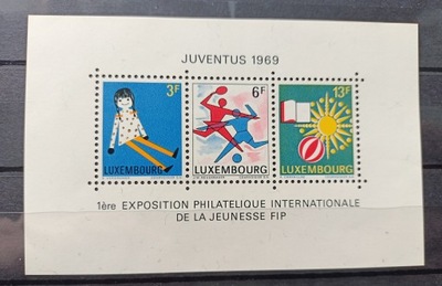 Luksemburg 1969 Wystawa Filatelistyczna JUVENTUS