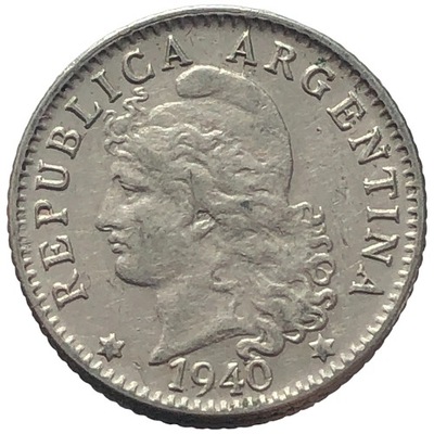 81768. Argentyna - 5 centavo - 1940r.