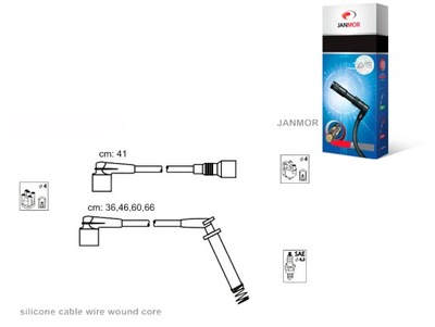 ПРОВОДА ЗАЖИГАНИЯ JANMOR 90449675 90442406 904436