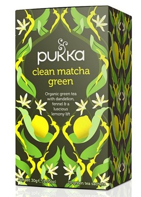 MATCHA z Cytryną Herbata Pukka 20 kp EKO Organic