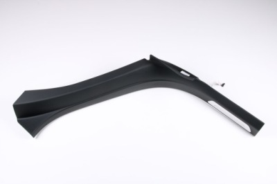 Audi a8 d4 4h молдинг поріг правий задня 4h0864608k фото №1