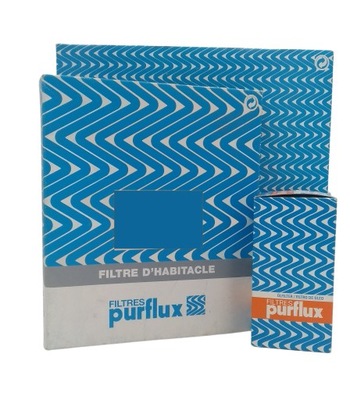 SET FILTERS PURFLUX NISSAN CUBE  