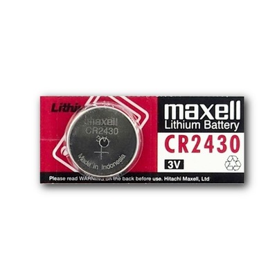 Powystawowe CR2430 1BL Maxell 3V