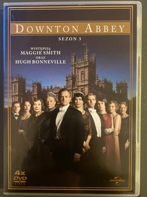 Serial Downton Abbey Sezon 3 płyta DVD