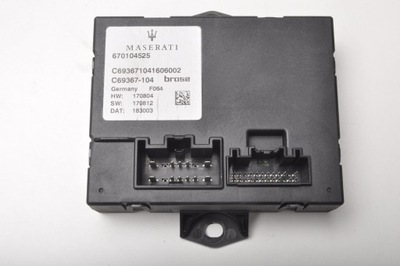 Maserati levante sq4 модуль крышки 670104525 19r фото №1