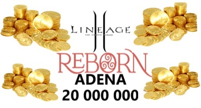 LINEAGE 2 L2REBORN X1 ORIGINS 20KK 20 000 000 ADENA ADENY L2X1 20 MLN