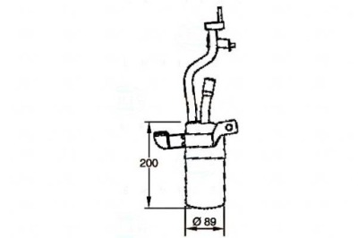 Behr hella service 8ft 351 335-091 осушувач фото №1
