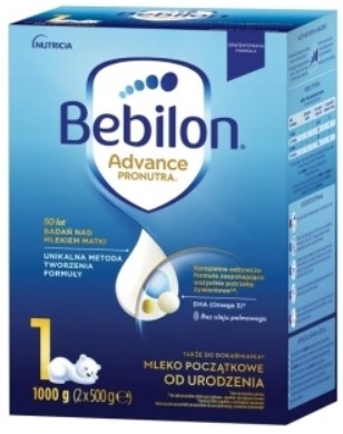 Bebilon 1 Pronutra Advance mleko początkowe 1000 g