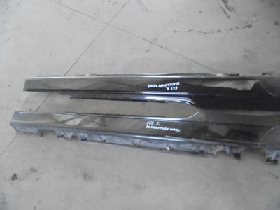 Молдинг порог bmw 6 e63 black sapphire правая левая фото №1