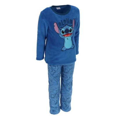 DISNEY STITCH pluszowa piżama 5-6 lat 110 116