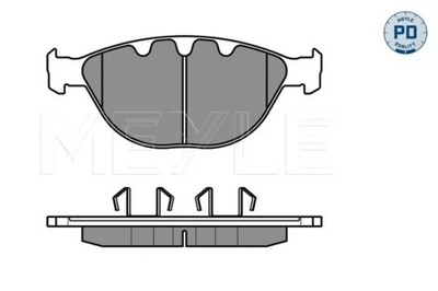 КОЛОДКИ HAM. BMW P. 5/6/7 03-10