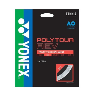 Yonex POLY TOUR REV (ROZMIAR: 1,25 mm) - White