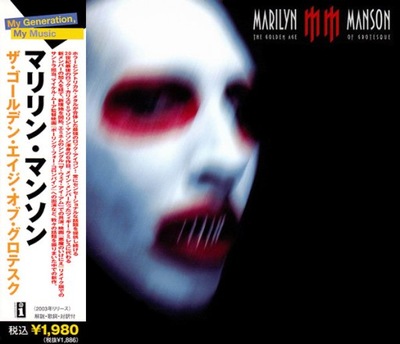 Marilyn Manson The Golden Age Of Grotesque JAPAN CD