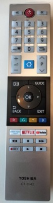 Oryginalny pilot Toshiba CT-8543