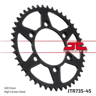 ЗУБЧАТКА NAPĘDZANA JT SPROCKETS ЗАДНЯ JTR735.45