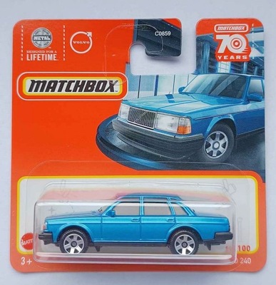 1986 VOLVO 240 MATCHBOX HLC44