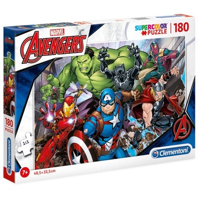 Puzzle 180 Super Kolor Avengers 29107