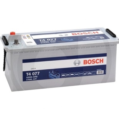 Bosch аккумулятор t4 077 12 v / 170 ah фото №1