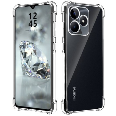ETUI DO REALME C53 PANCERNE PRZEŹROCZYSTE CASE