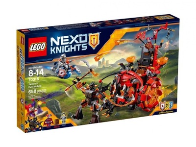 LEGO 70316 Nexo Knights - Pojazd Zła Jestro NOWE