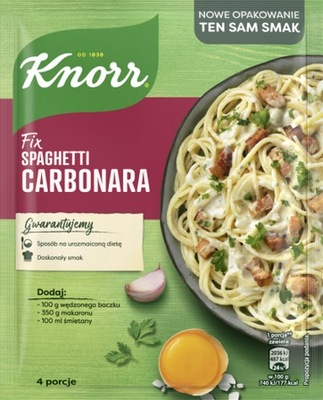 KNORR FIX Spaghetti carbonara 38g