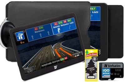 NAVEGACIÓN GPS PARA AUTOMÓVILES DE CARGA TIR IGO PRIMO TRUCK DINIWD N7 JUEGO  