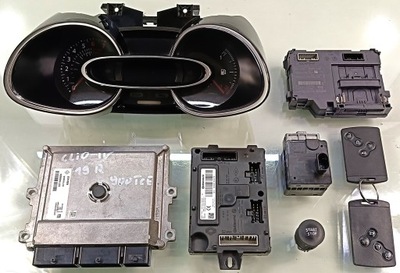 Renault clio iv lift 19 r 900 tce набор стартовый блок управления двигателя фото №1