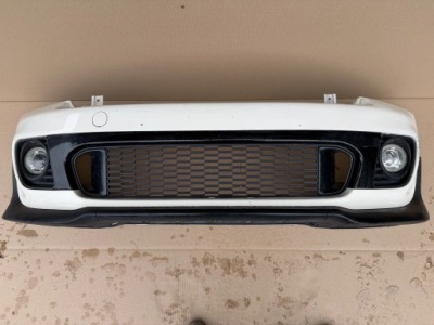 Бампер перед mini cooper r56 lift jcw аерокіт оригінал kompletny демонтаж. фото №1