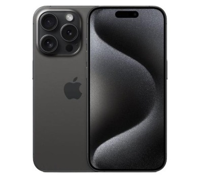 Smartfon Apple iPhone 15 Pro 256GB Tytan czarny