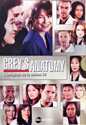 6DVD GREY'S ANATOMY SAISON 10