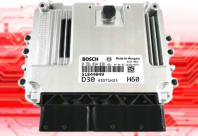 Ecu fiat ducato 51844049 0281014838 plug&play virgin фото №1