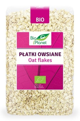 PŁATKI OWSIANE BIO 1 kg - BIO PLANET