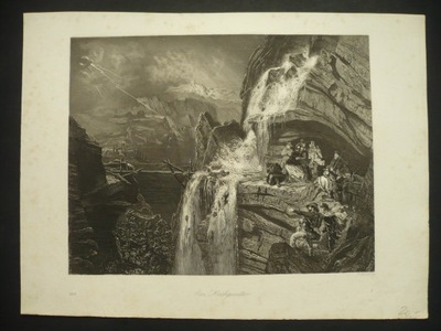straszna burza w Alpach, oryg. 1864