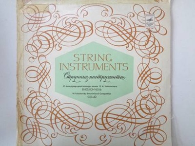 String Instruments Cello
