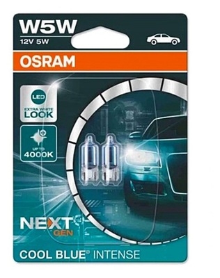 P3K67 OSRAM LUCES W5W COOL BLUE INTENSE XENONLOOK 4000 0000-00  