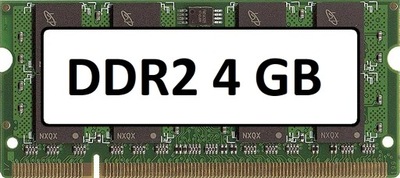 Pamięć RAM SODIMM DDR2 4GB PC2-6400S 800MHz 2Rx8