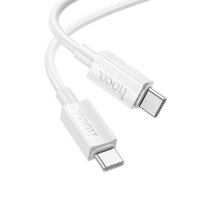 HOCO kabel Typ C do Typ C 3A 60W X107 1 m biały