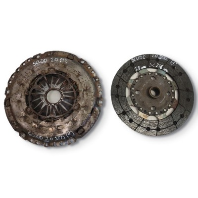 Зчеплення fiat scudo 2.0 jtd 324043410 диск притиск фото №1