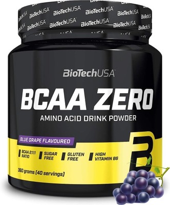 BioTech BCAA Zero aminokwasy 360g Winogrono