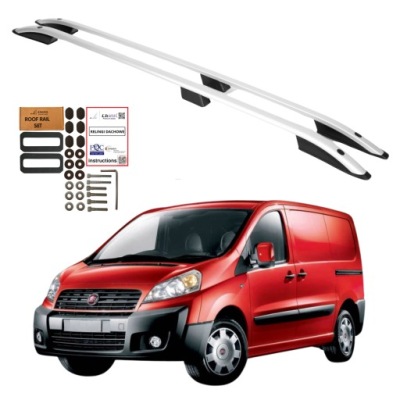 Рейлинги кровельные fiat scudo citoren jumpy peugeot expert l2 длинный 2006-2017 фото №1