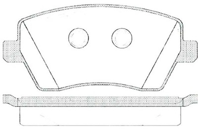 Lpr тормозные колодки тормозные dacia dokker 1.5 dci фото №1