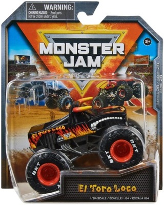 EL TORO LOCO Auta Monster Jam 1:64 Autko Trucks