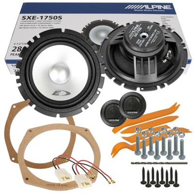 ALPINE ALTAVOCES MITSUBISHI PAJERO PININ DISTANCIAS  